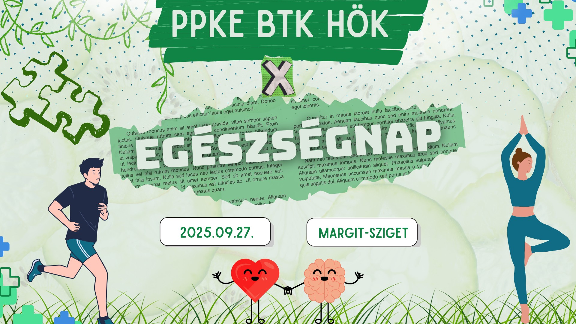 PPKE BTK HÖK X EGÉSZSÉGNAP – 2025.09.27